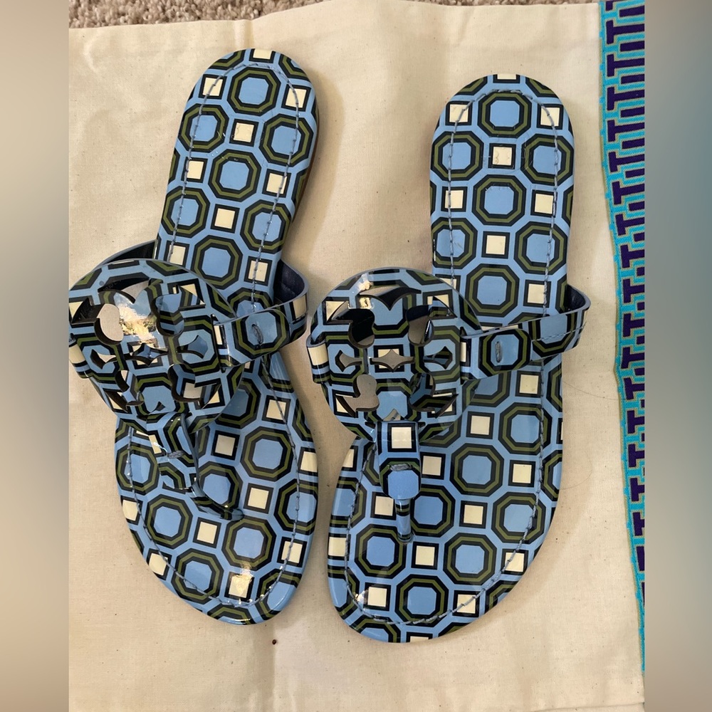 Tory Burch Print Miller Sandals